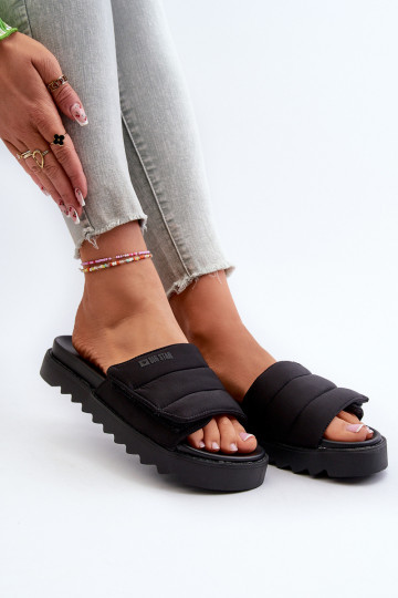 Chaussons avec plateforme Big Star NN274772 couleur noir 2