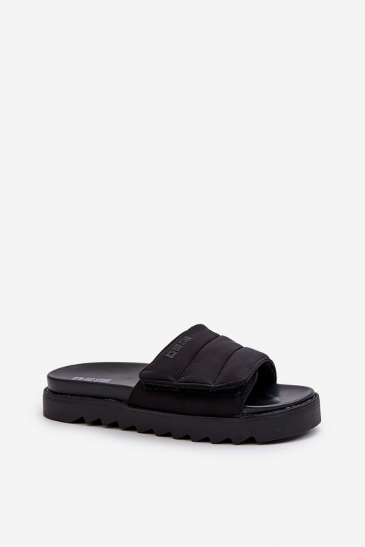 Chaussons avec plateforme Big Star NN274772 couleur noir