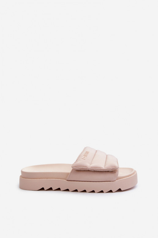 Chaussons à plateforme Big Star NN274773 beige