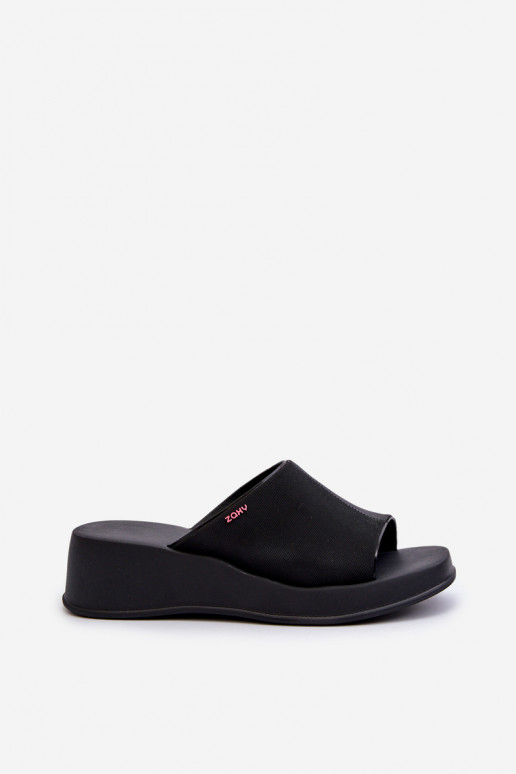 Chaussons femme LL285084 noir