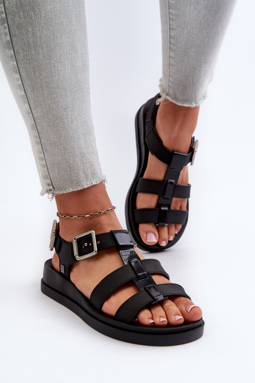 Sandales femme NN285007 noir
