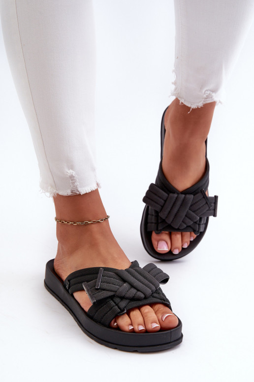 Chaussons femme LL285096 noir Chaussons femme LL285096 noir