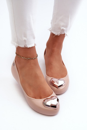 Ballerines avec coeurs NN285010 Nude 2