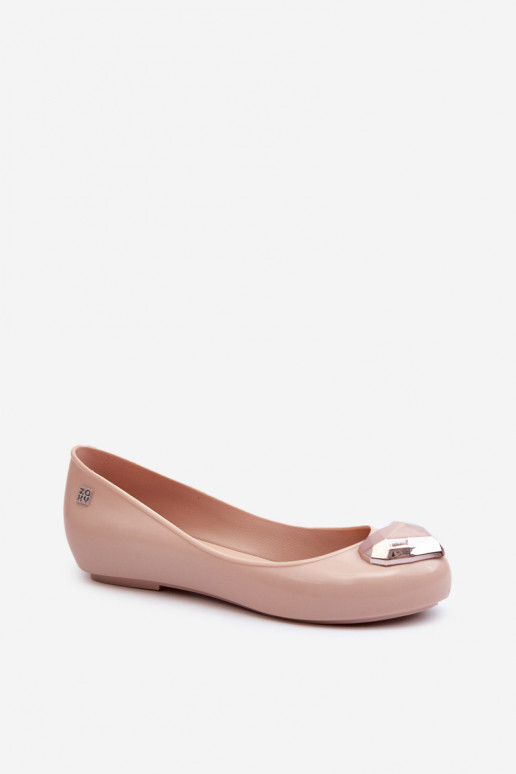Ballerines avec coeurs NN285010 Nude