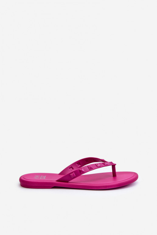 pieds plats Elastyczne Chaussons JJ285252 rose