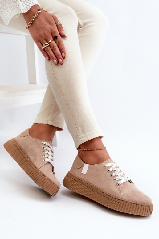 Chaussures de loisirs MEMORY FOAM SYSTEM BIG STAR NN276002 beige