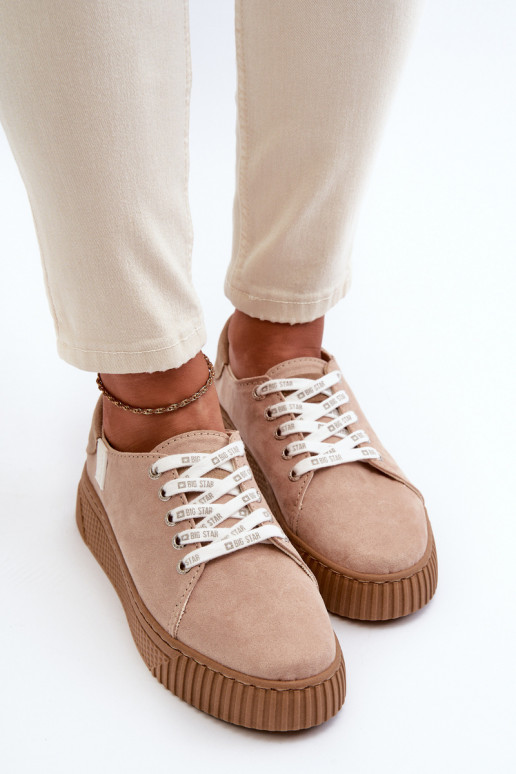 Chaussures de loisirs MEMORY FOAM SYSTEM BIG STAR NN276002 beige