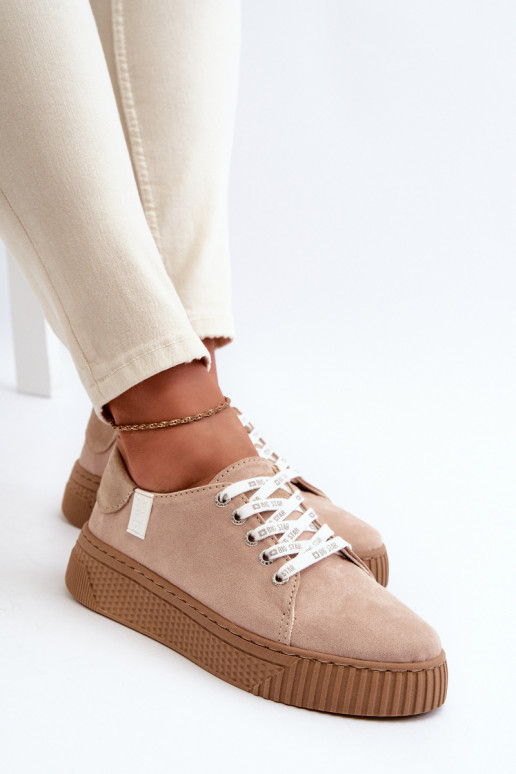 Chaussures de loisirs MEMORY FOAM SYSTEM BIG STAR NN276002 beige