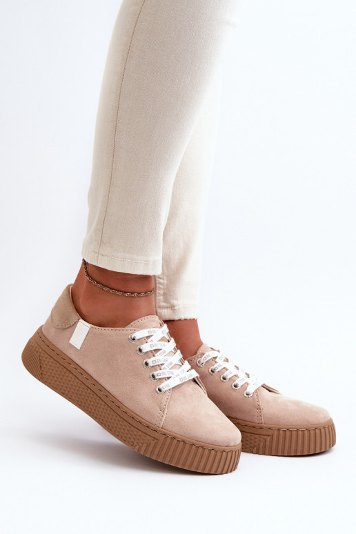 Chaussures de loisirs MEMORY FOAM SYSTEM BIG STAR NN276002 beige