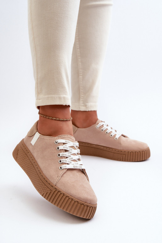 Chaussures de loisirs MEMORY FOAM SYSTEM BIG STAR NN276002 beige