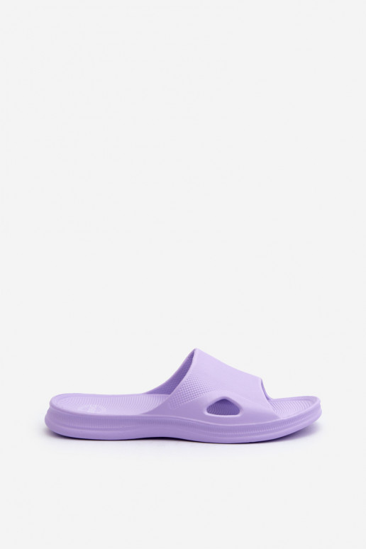 Modèle classique Chaussons Femme Couleur Violet Juniria