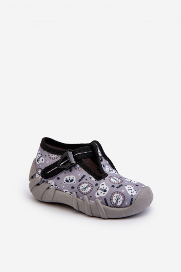 Chaussons confortables Enfants BEFADO 110N488 couleur gris