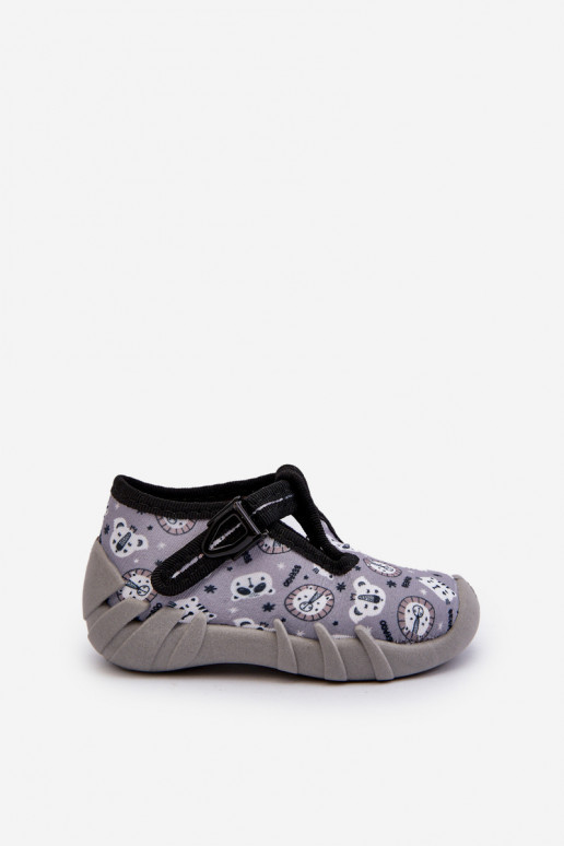 Chaussons confortables Enfants BEFADO 110N488 couleur gris