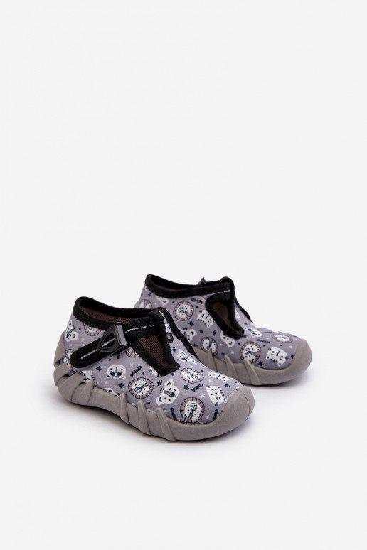 Chaussons confortables Enfants BEFADO 110N488 couleur gris