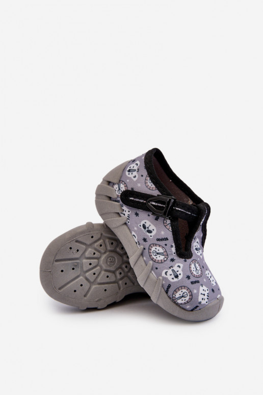 Chaussons confortables Enfants BEFADO 110N488 couleur gris