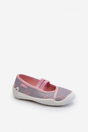 Chaussons Ballerines We Wzorki Befado 116X328 couleur gris-rose