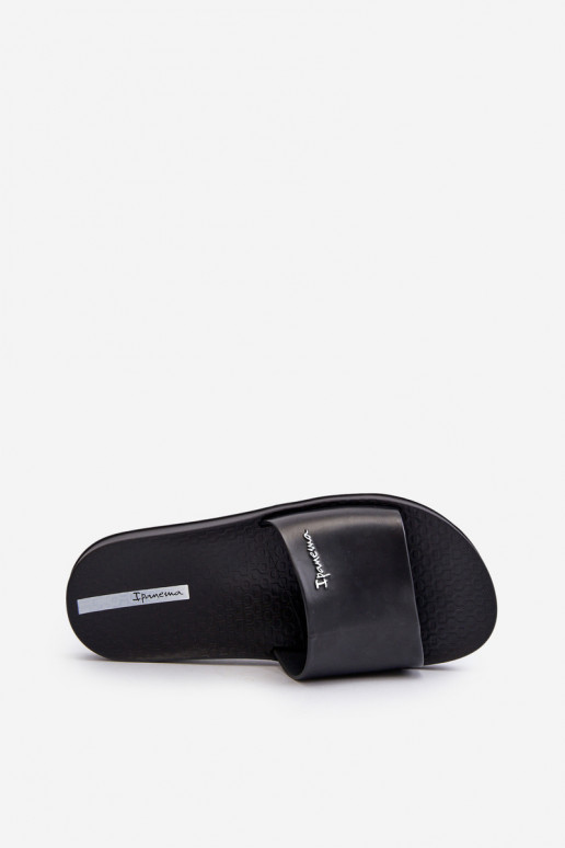 Chaussons en caoutchouc 82832 Ipanema Slide unisexe couleur noir