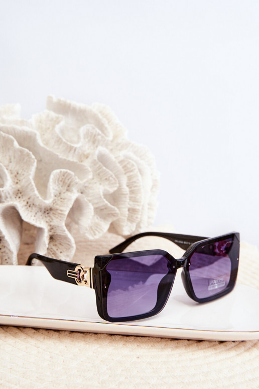 Kvadratas Lunettes de soleil Femme UV400 noir