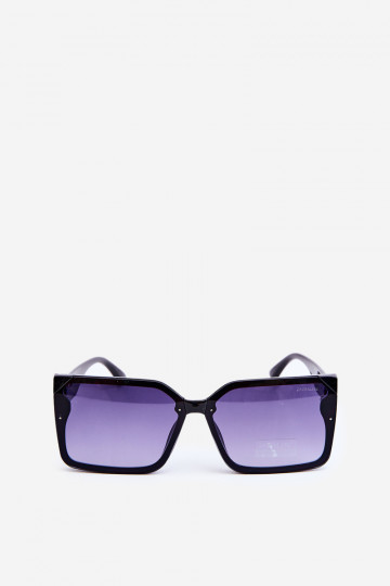 Kvadratas Lunettes de soleil Femme UV400 noir 2