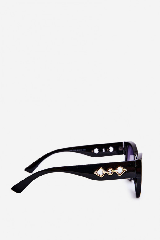 Lunettes de soleil femme UV400 noir