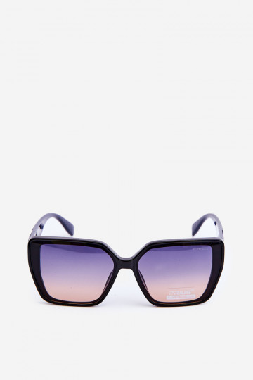 Lunettes de soleil Femme Avec fantaisie Detalem UV400 bleu foncé 2