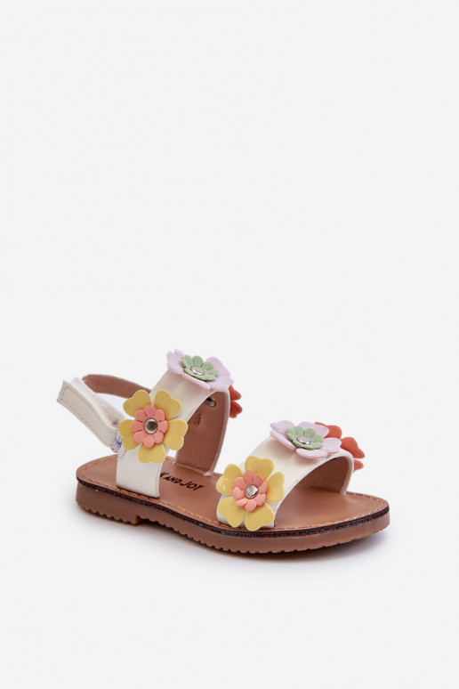 sandales Enfant Ozdobione avec motifs floraux de différentes couleurs Tinette