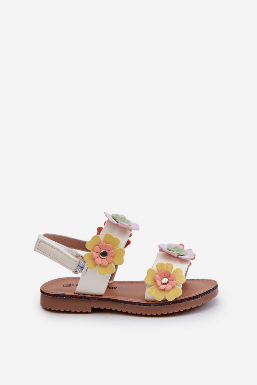 sandales Enfant Ozdobione avec motifs floraux de différentes couleurs Tinette