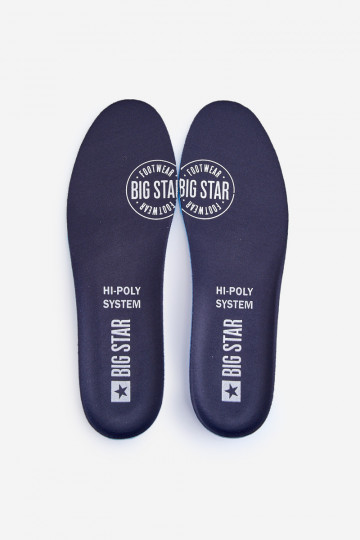 Semelles Do Butów BIG STAR HI-POLY SYSTEM 2 paires bleu foncé