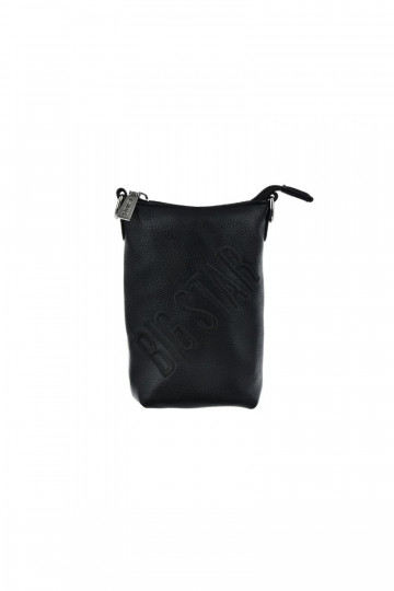 Petit sac à main Big Star en cuir écologique NN574079 noir