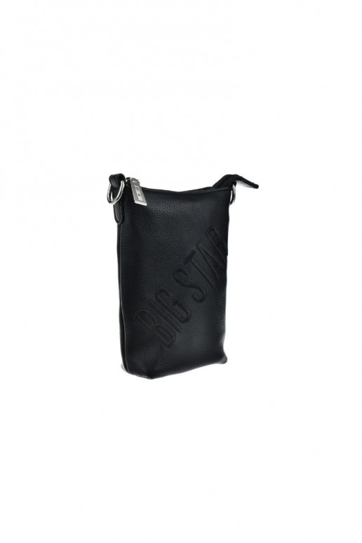 Petit sac à main Big Star en cuir écologique NN574079 noir