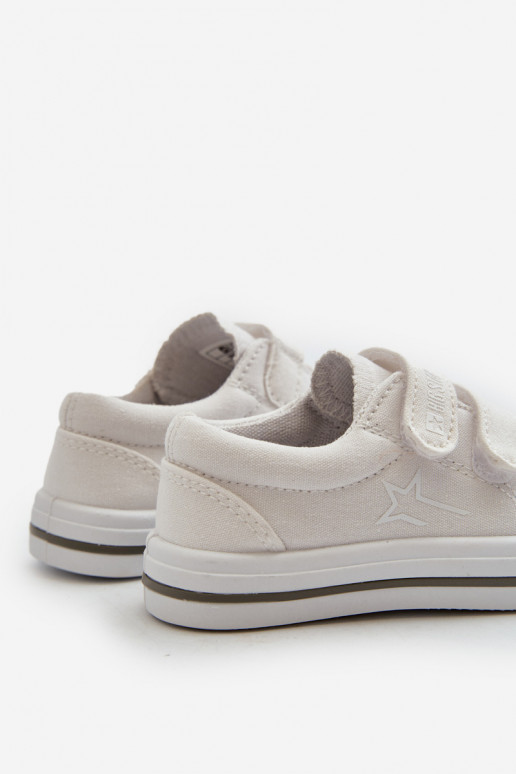 Chaussures de loisirs enfant avec attaches adhésives Big Star NN374117 coloris blanc Chaussures de loisirs enfant avec attaches adhésives Big Star NN374117 coloris blanc