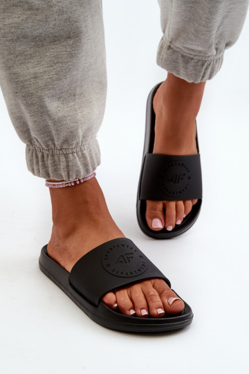 Chaussons femme 4FMM00FFLIF045-20S noir