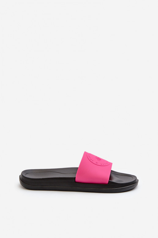 Chaussons Femme 4FMM00FFLIF045-55S rose-noir