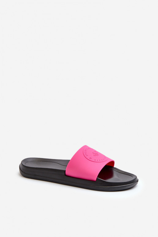 Chaussons Femme 4FMM00FFLIF045-55S rose-noir