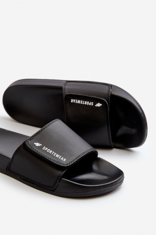 Chaussons femme 4FMM00FFLIF031A-20S noir