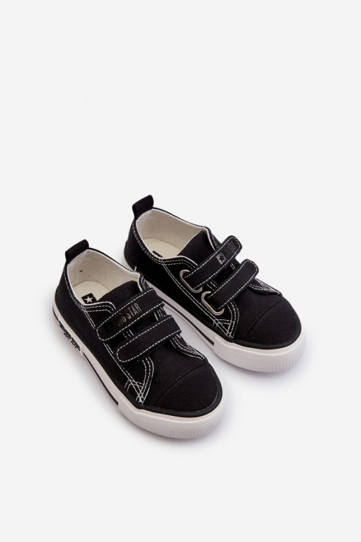 Chaussures de loisirs enfant avec attaches adhésives Big Star LL374015 couleur noir