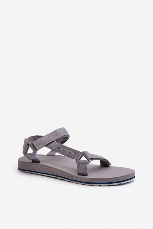 Sandales style sport pour femmes 4FRSS24FSANF054-20S couleur gris