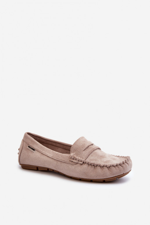 mocassins pour femmes Z en éco-daim ivoire Rerceria