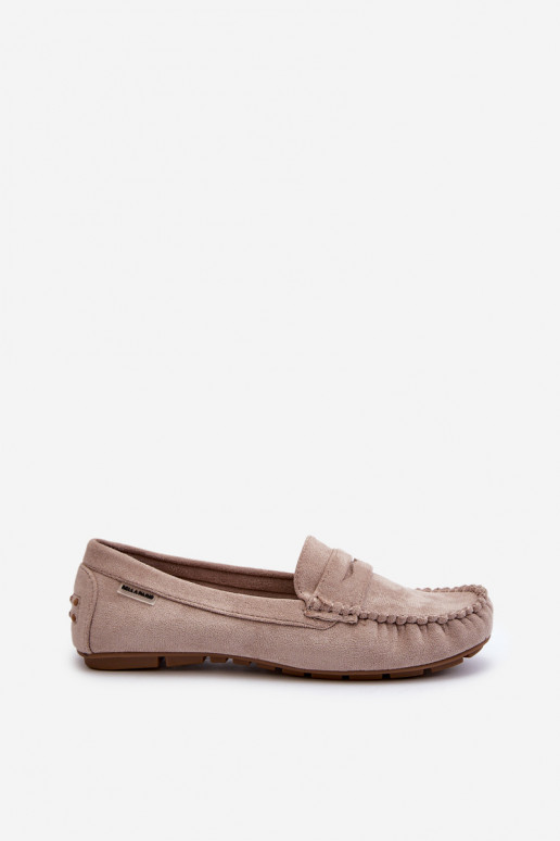 mocassins pour femmes Z en éco-daim ivoire Rerceria