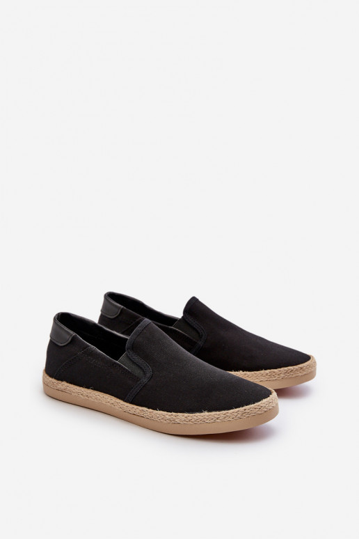 pour homme Espadrilles sneakers Su Braid couleur noir Fenen