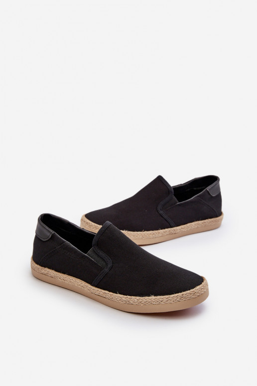 pour homme Espadrilles sneakers Su Braid couleur noir Fenen