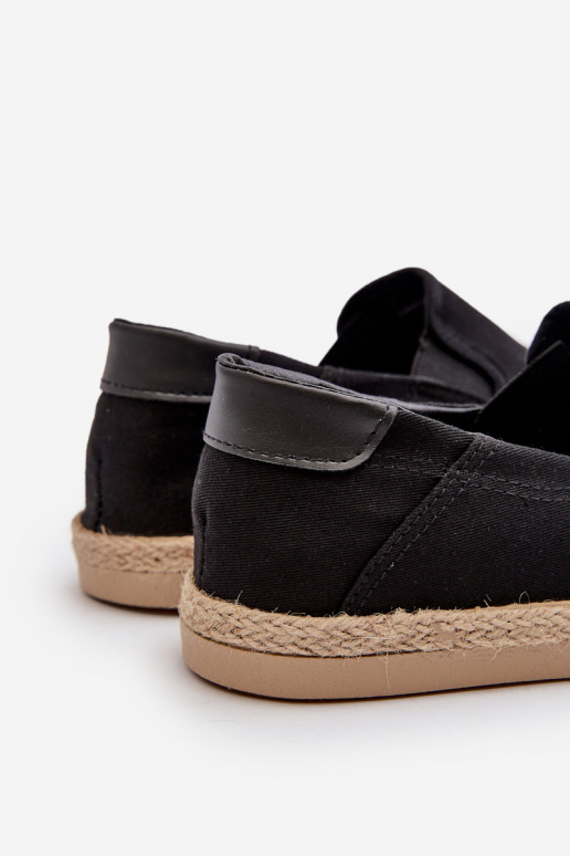 pour homme Espadrilles sneakers Su Braid couleur noir Fenen