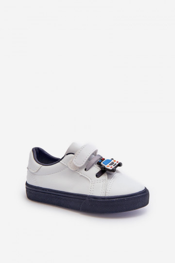 Baskets enfants chaussures de loisirs Z Przypinku couleur blanc-bleu foncé Pennyn