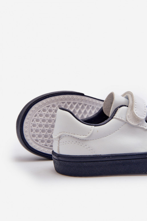 Baskets enfants chaussures de loisirs Z Przypinku couleur blanc-bleu foncé Pennyn