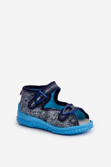 Chaussons sandales Enfants NEL 310-19 GOKIDS couleur gris