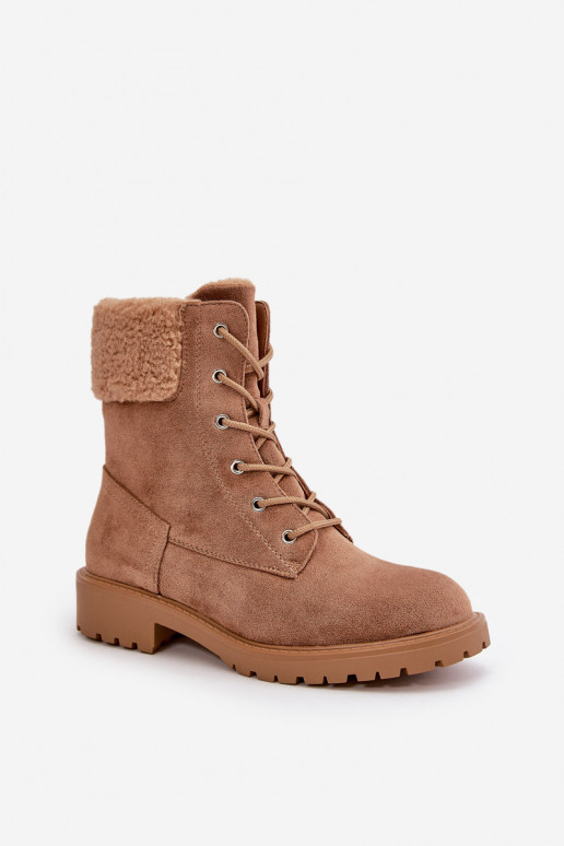 Bottines de travail chauffantes pour femmes To the Castle couleur marron Mivael Bottines de travail chauffantes pour femmes To the Castle couleur marron Mivael