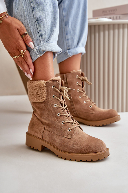 Bottines de travail chauffantes pour femmes To the Castle couleur marron Mivael Bottines de travail chauffantes pour femmes To the Castle couleur marron Mivael