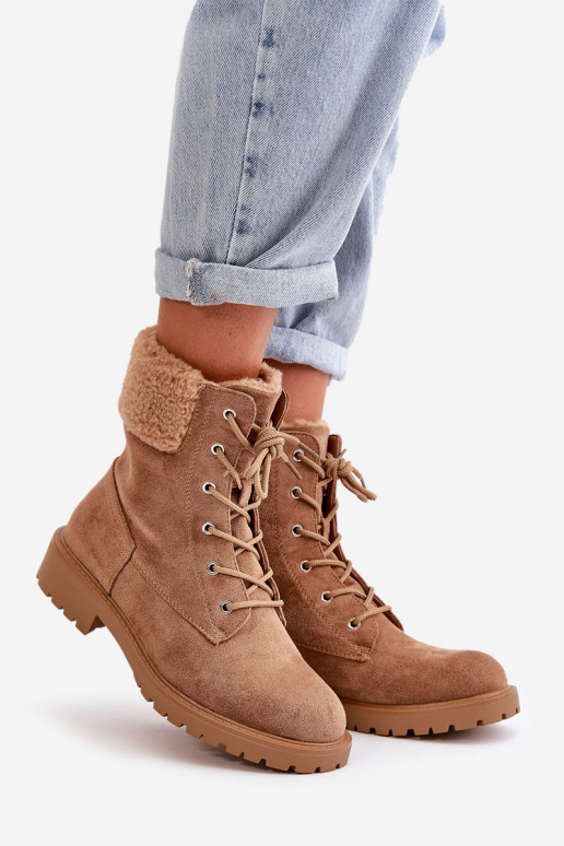 Bottines de travail chauffantes pour femmes To the Castle couleur marron Mivael Bottines de travail chauffantes pour femmes To the Castle couleur marron Mivael