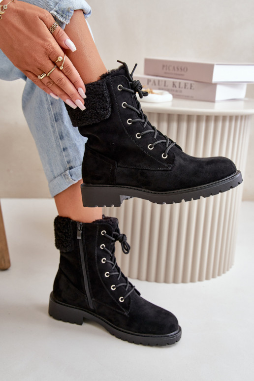 Bottines de travail chauffantes pour femmes To the Castle de couleur noire Mivael Bottines de travail chauffantes pour femmes To the Castle de couleur noire Mivael