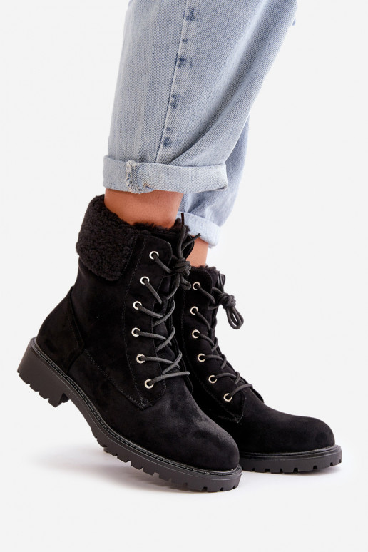 Bottines de travail chauffantes pour femmes To the Castle de couleur noire Mivael